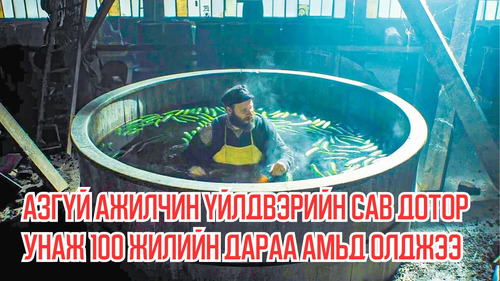 Unlucky Worker Falls Inside a Factory Tank And is Found Alive 100 Years Later